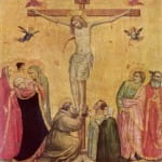 Христос на кресте между Марией и Иоанном
